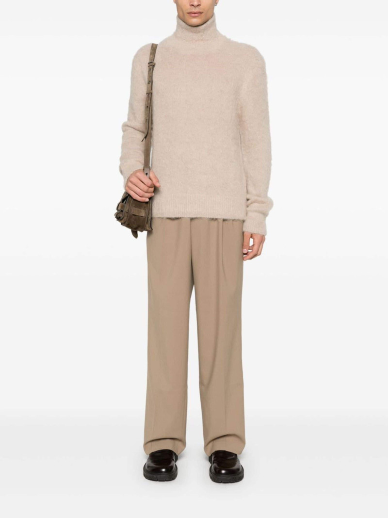 AMI Paris brushed jumper outlook