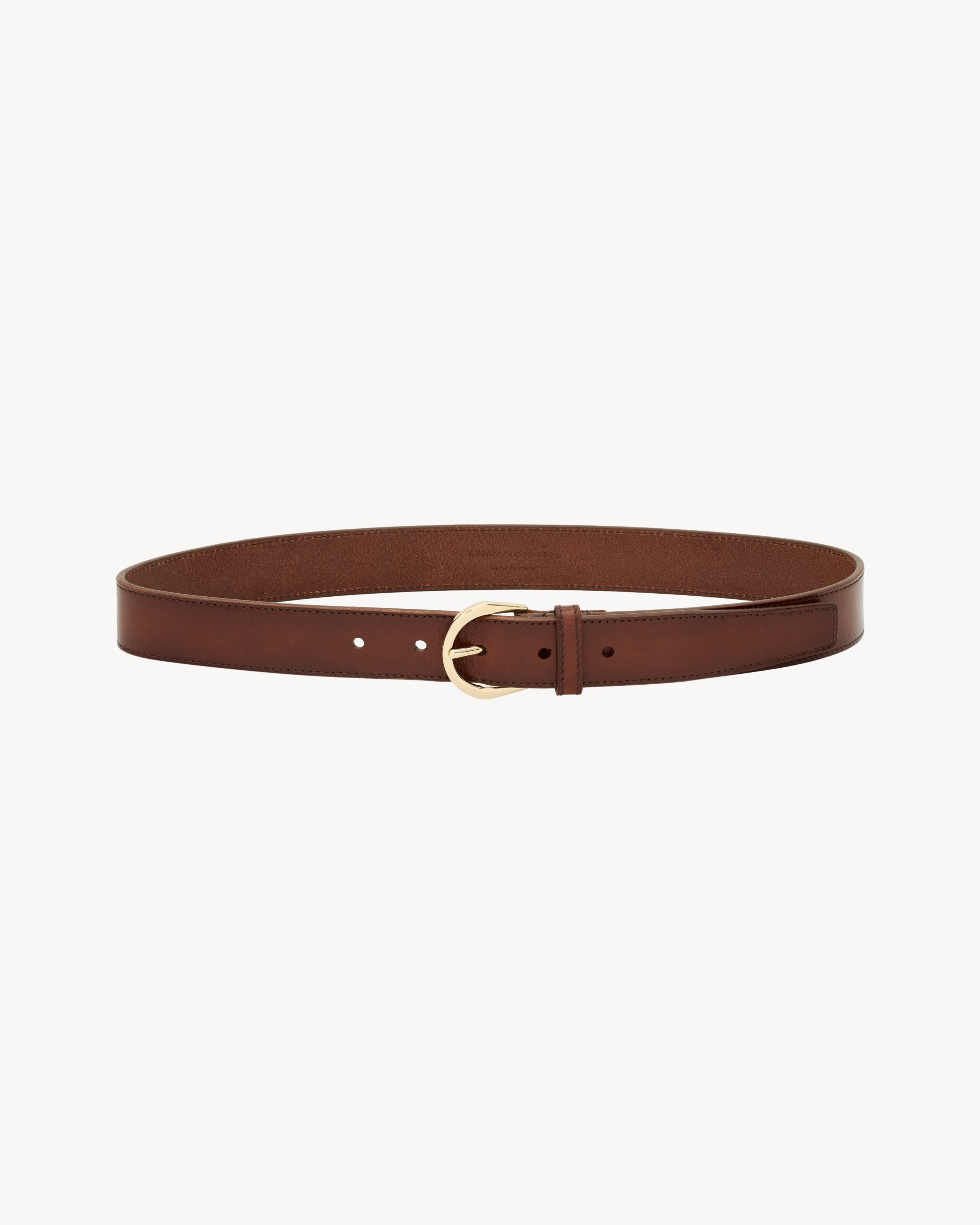 CRESCENT MOON BELT IN LEATHER - 2