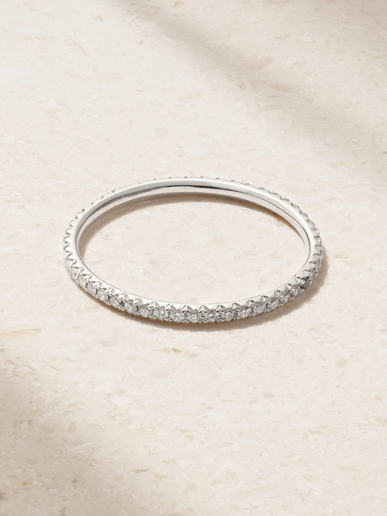18-karat White Gold Diamond Eternity Ring - 1