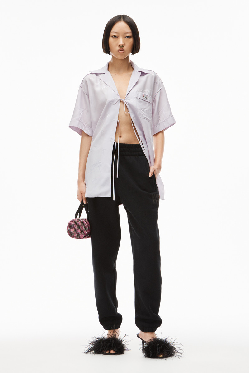 Alexander Wang CRUISER MINI DUFFEL IN CRYSTAL MESH outlook
