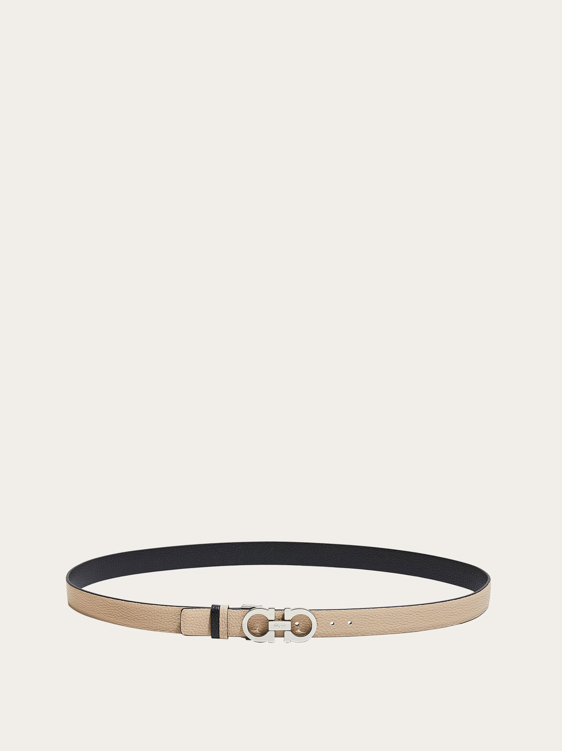 Reversible and adjustable Gancini belt - 3
