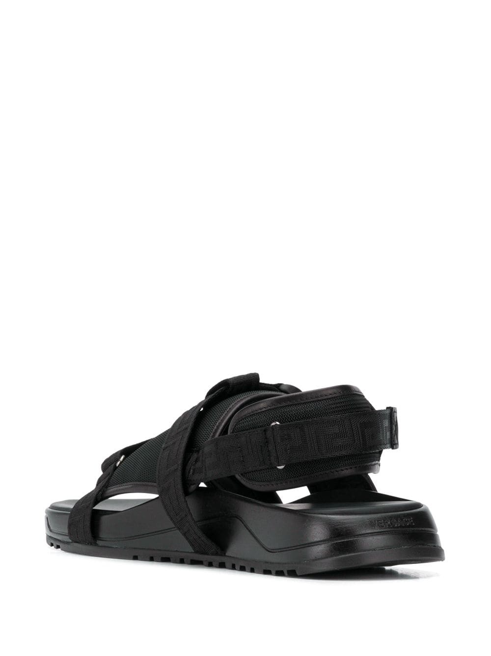 logo-strap sandals - 3