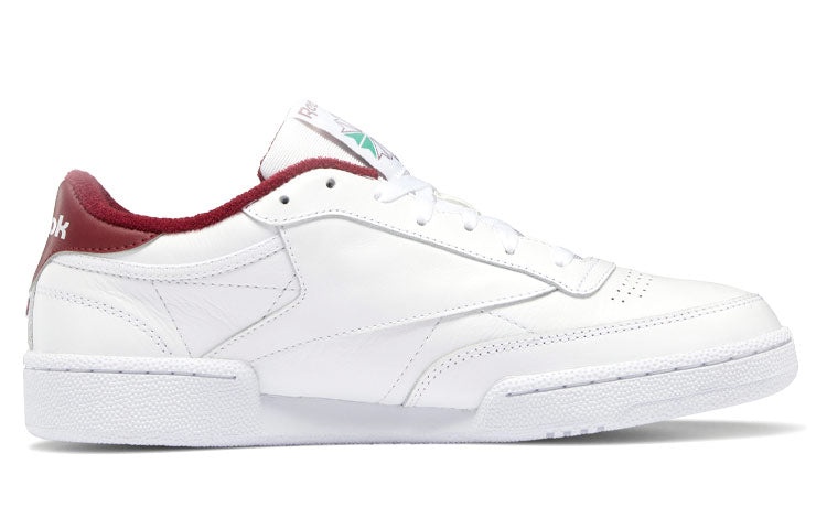 Reebok Club C 85 'Crest White Burgundy' H05810 - 2