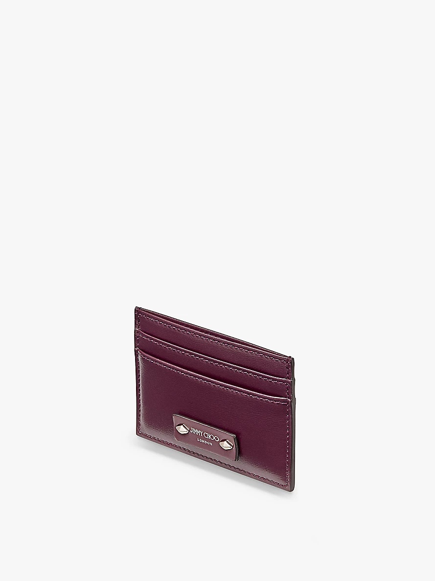 Umika logo-plaque leather card holder - 2