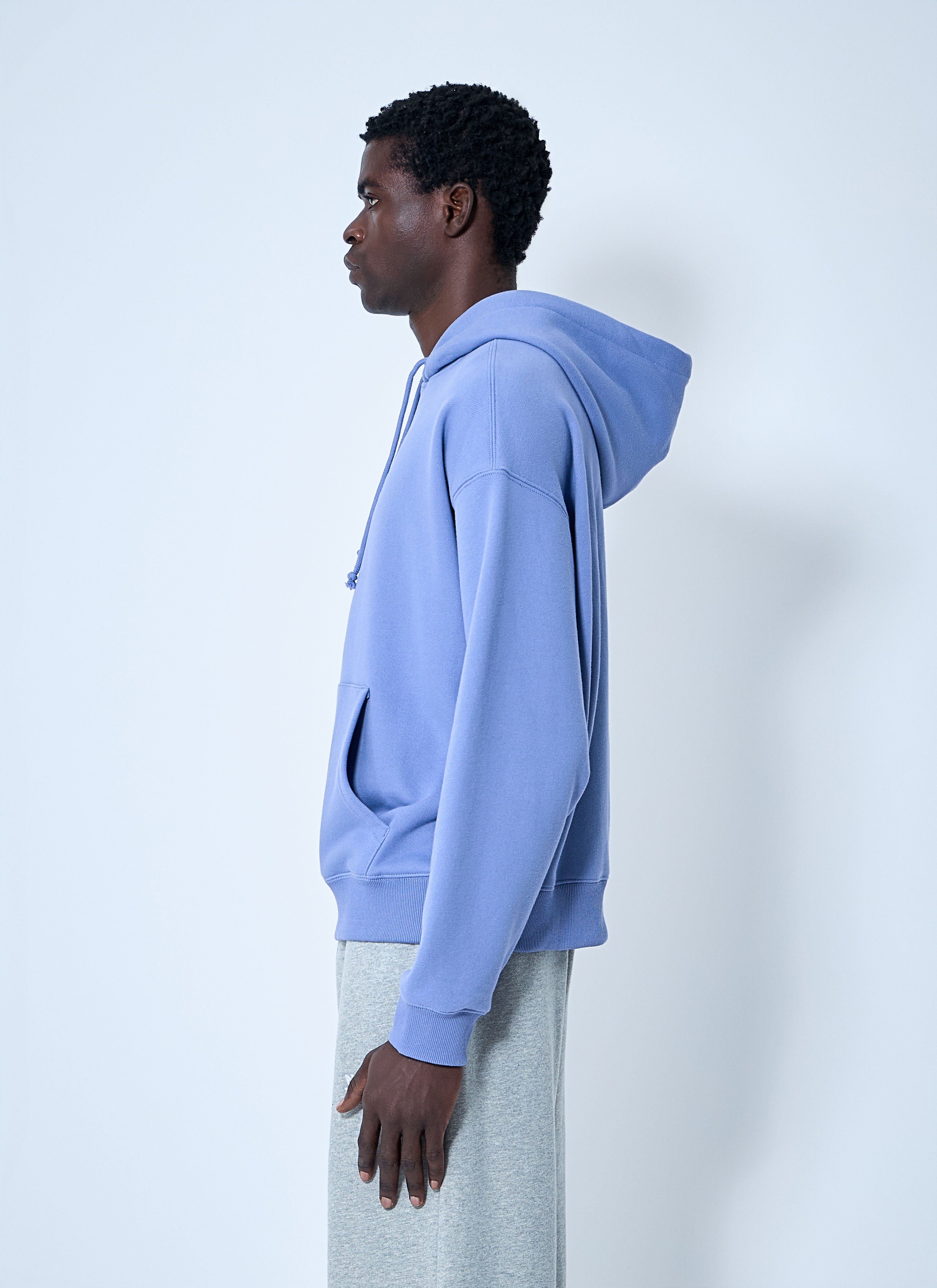 Logo Motif Hooded Sweatshirt - 3