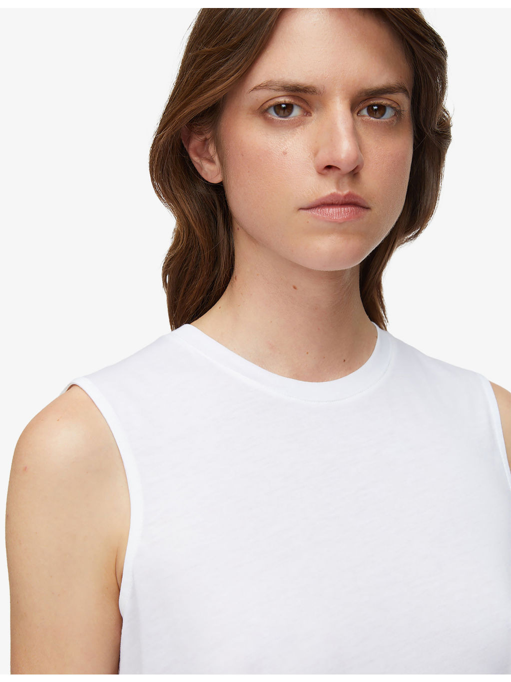 Cotton-Silk Jersey Tank Top - 5