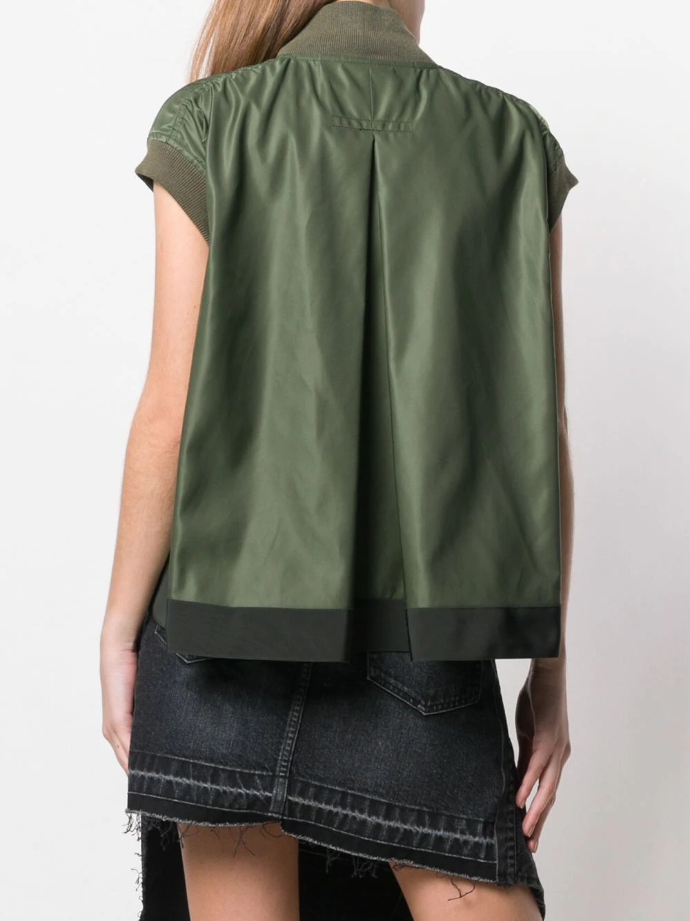 shortsleeved bomber jacket - 4