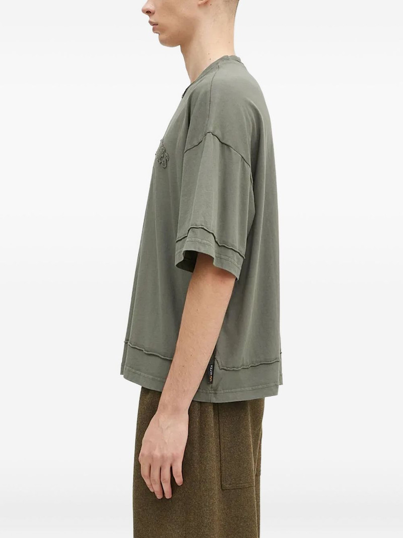 Open Edge embroidered T-shirt 3