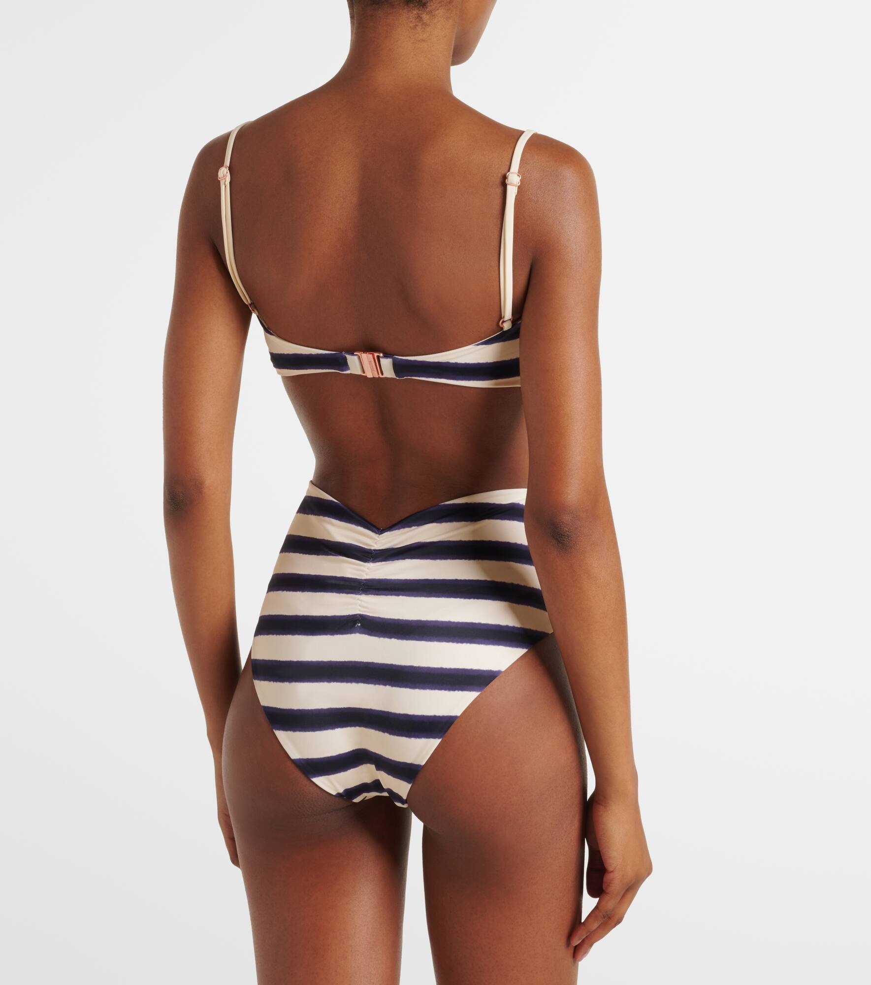 Striped bikini top - 3
