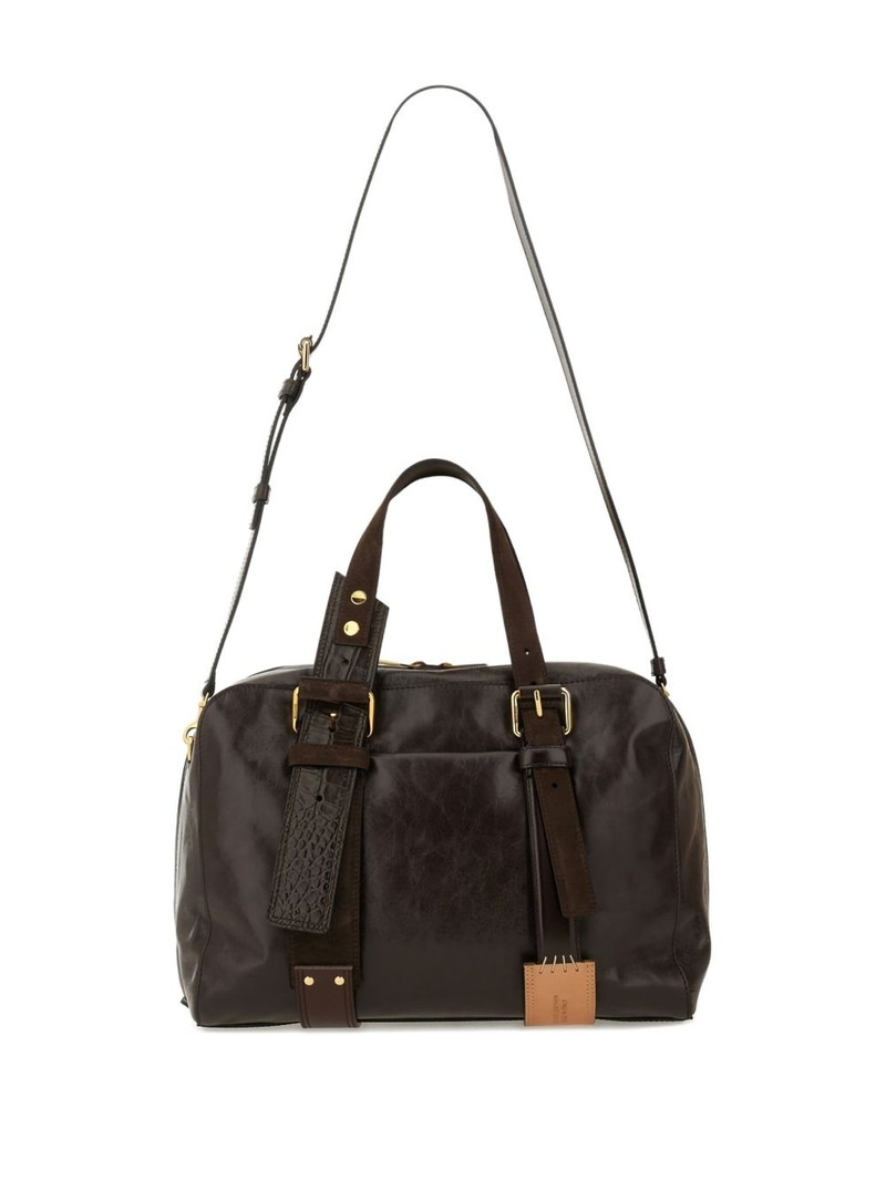 distressed-effect tote bag 5
