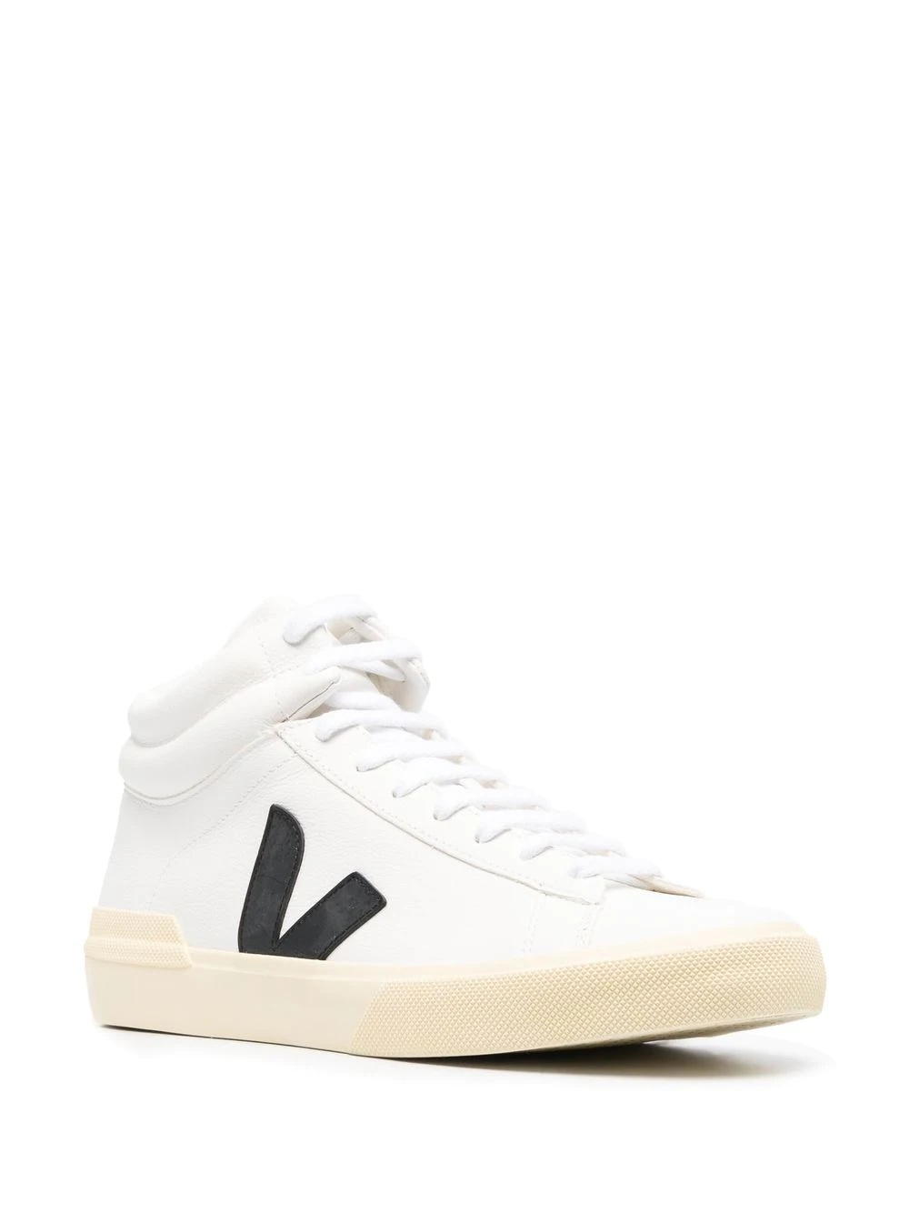 logo-patch hi-top sneakers - 2