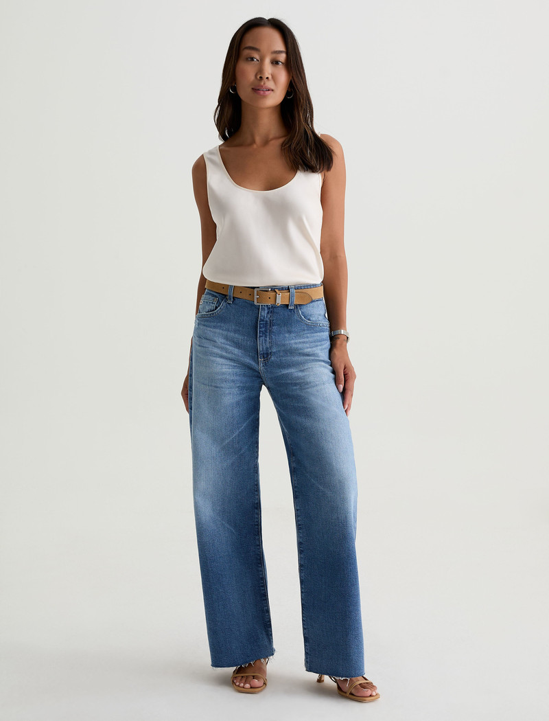 Saige Wide Leg Crop Jean 9