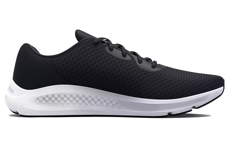 (WMNS) Under Armour Charged Pursuit 3 'Black White' 3024889-001 - 2