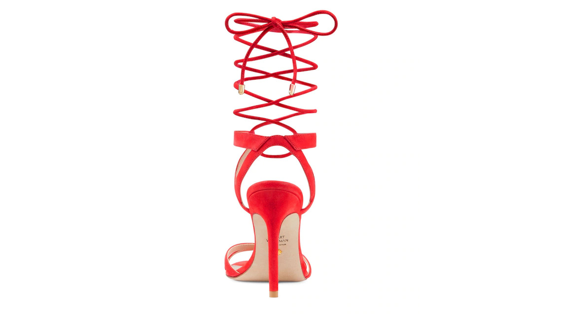 SOIREE 100 LACE-UP SANDAL - 5