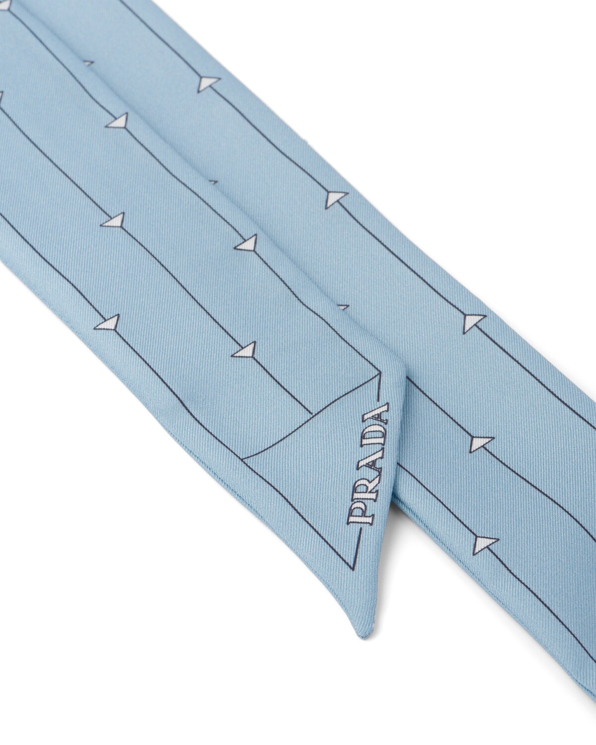 Printed twill scarf - 2