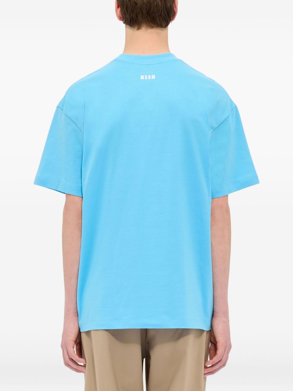 logo-appliqué T-shirt - 4