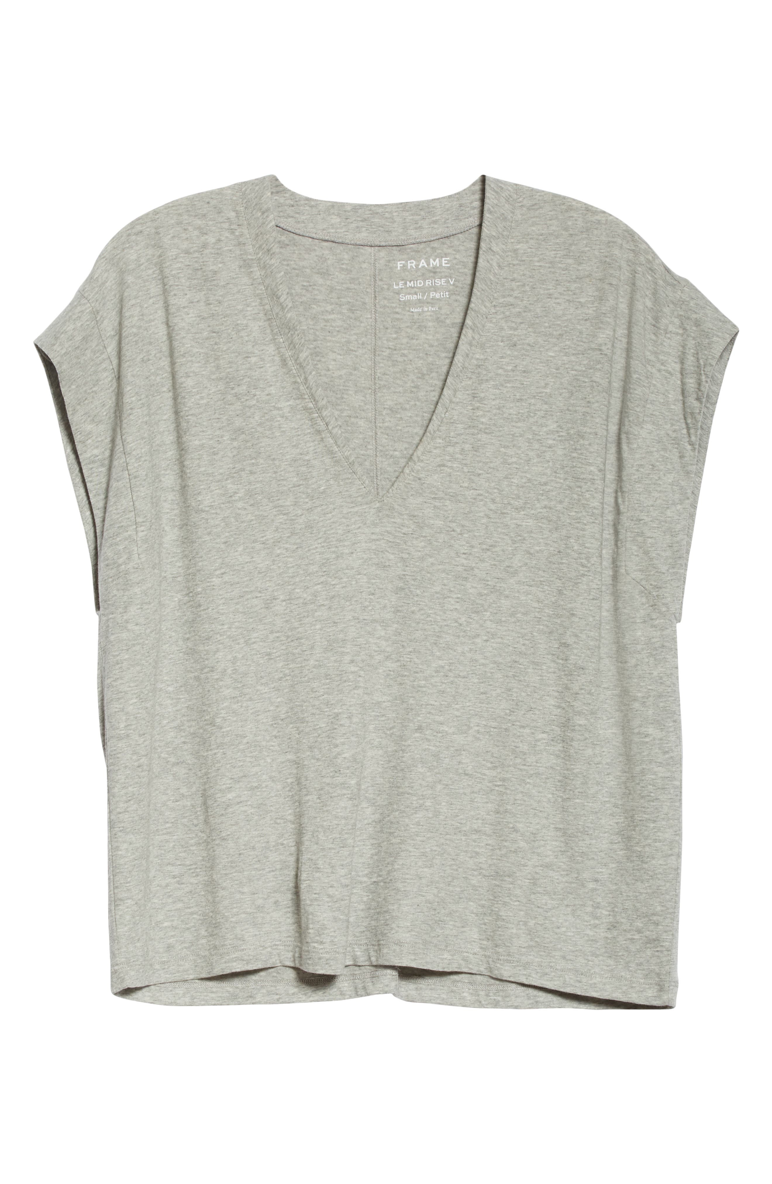 Le Mid Rise V-Neck T-Shirt - 5