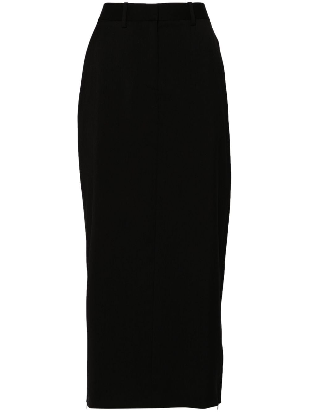 zip-details maxi skirt - 1