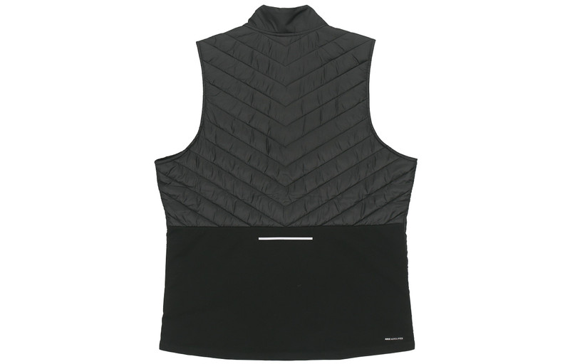 Nike Nike Sports Running Splicing Stand Collar vest Black AH0547-010 outlook