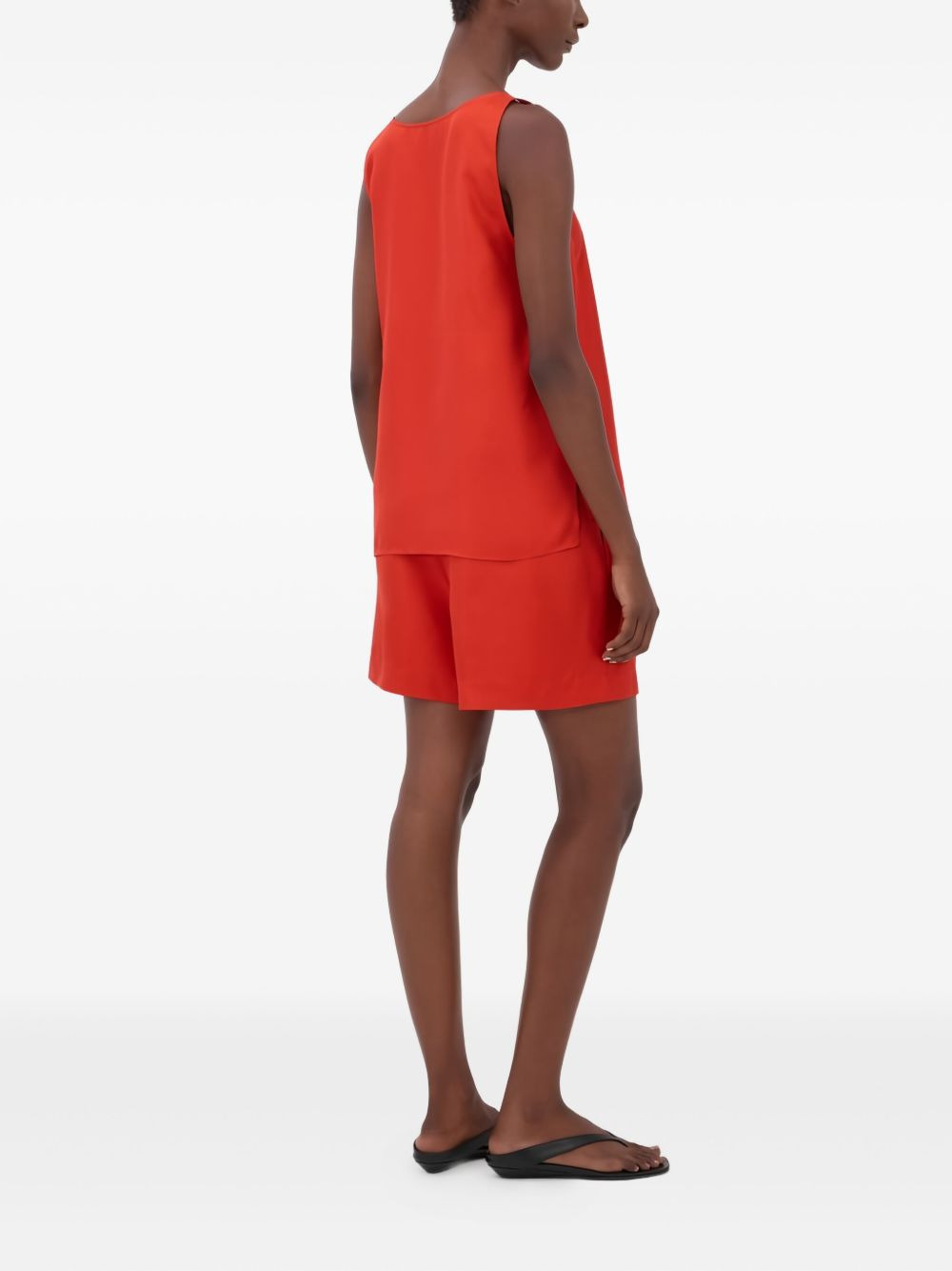 scoop-neck sleeveless top - 2