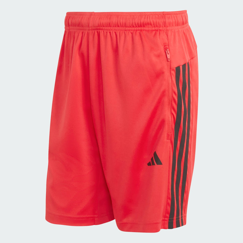 WORKOUT ESSENTIALS BASE 3-STRIPES PIQUE SHORT 9INCH 1