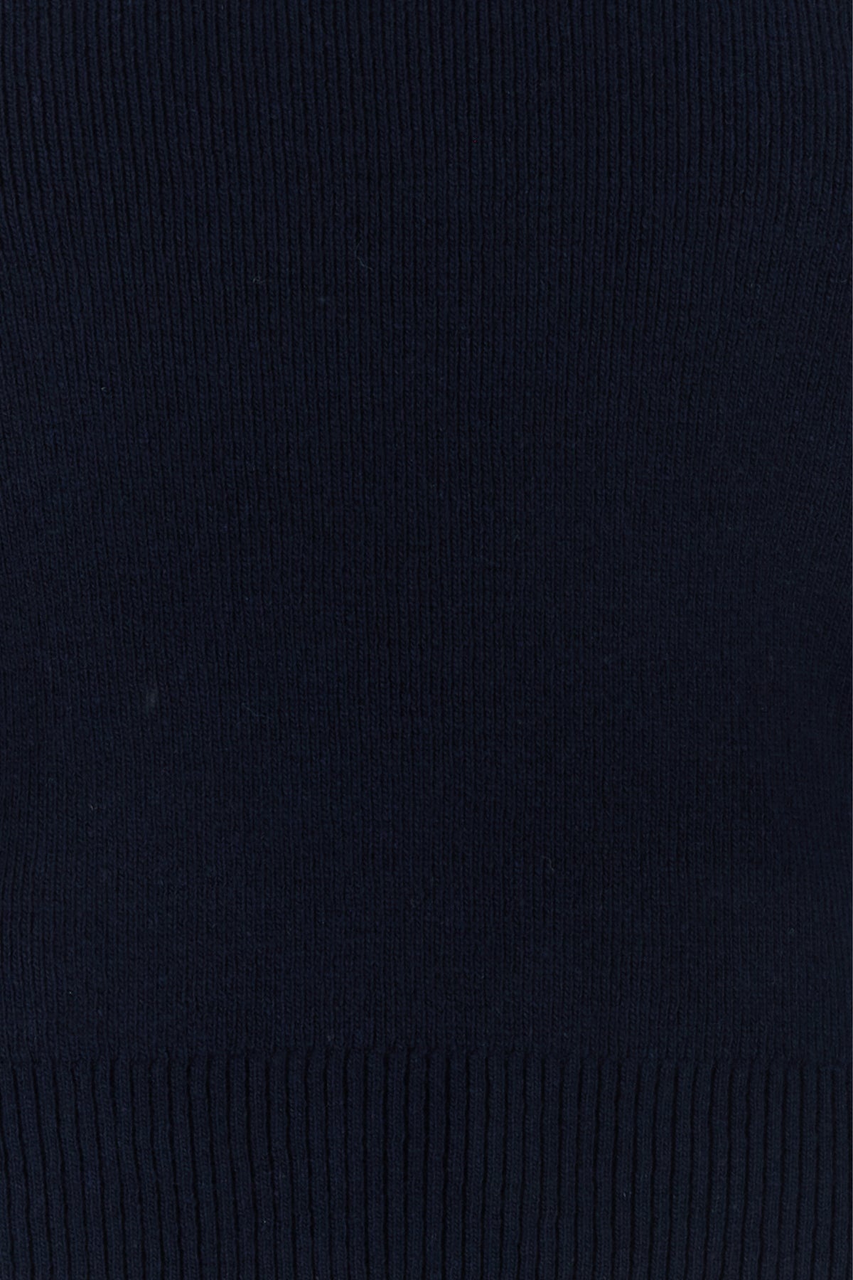 Navy blue wool Mathilde vest - 3