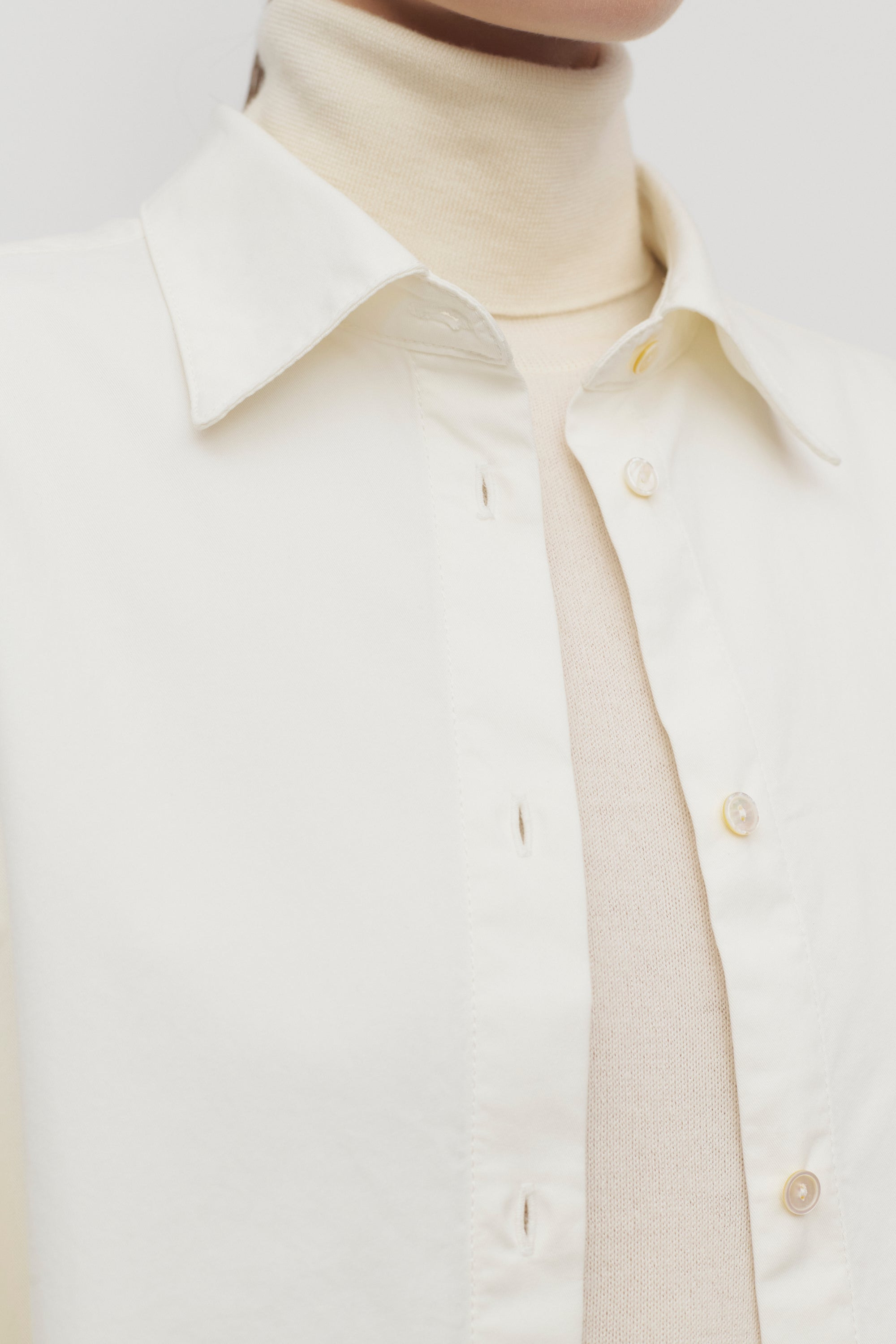 Luka Shirt in Cotton and Cashmere - 6