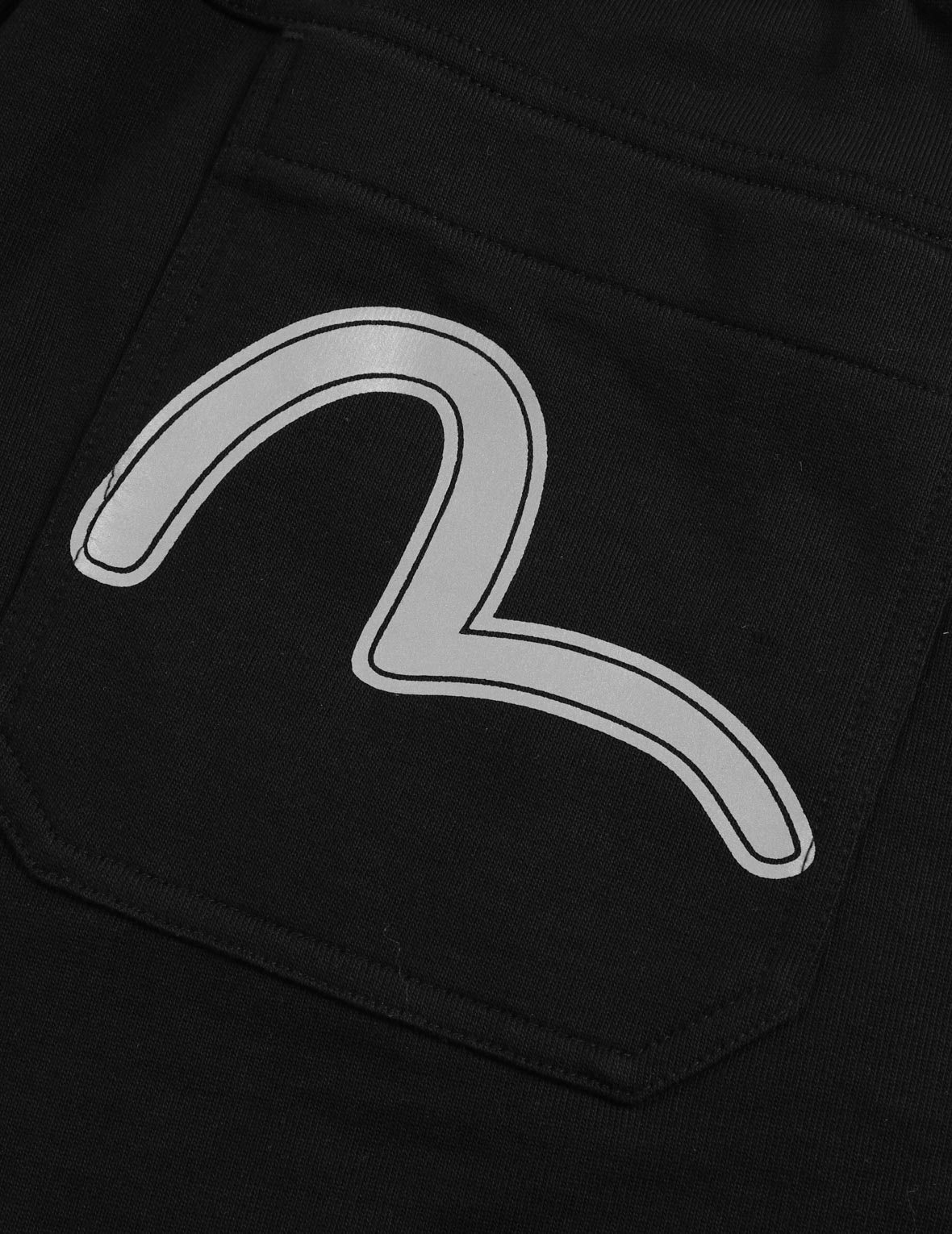 GODHEAD AND KOINOBORI REFLECTIVE PRINT RELAX FIT SWEAT SHORTS - 9