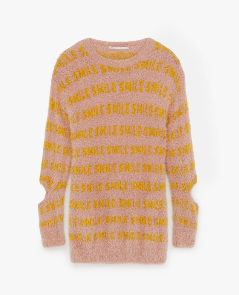 Striped Jacquard Knit Sweater 1