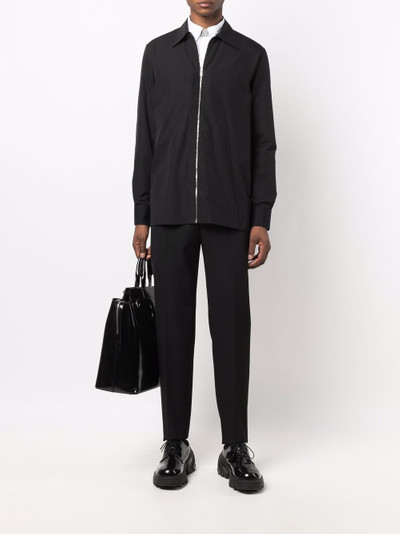 Givenchy zip-front shirt outlook