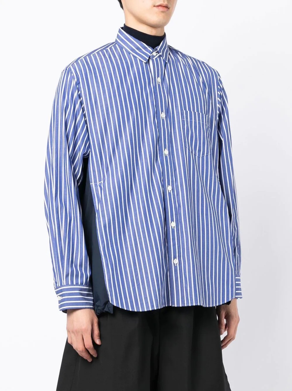 patch-pocket long-sleeve shirt - 3