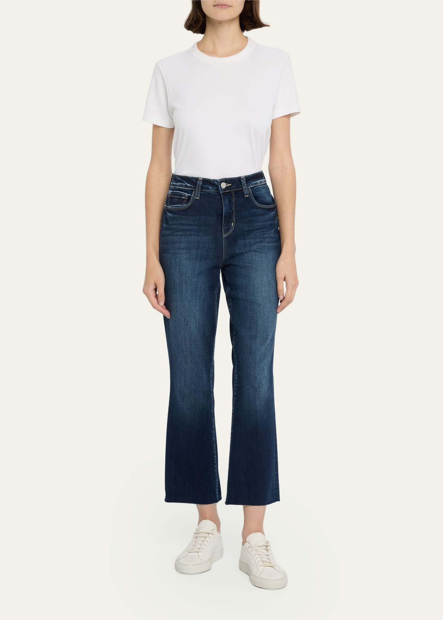 Kendra High Rise Kick-Flare Jeans - 2