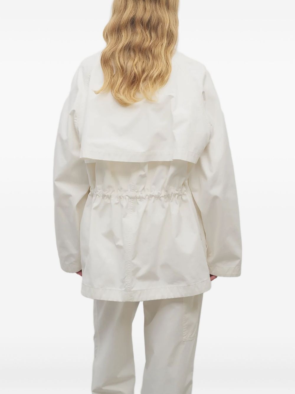 button-front utility jacket - 4
