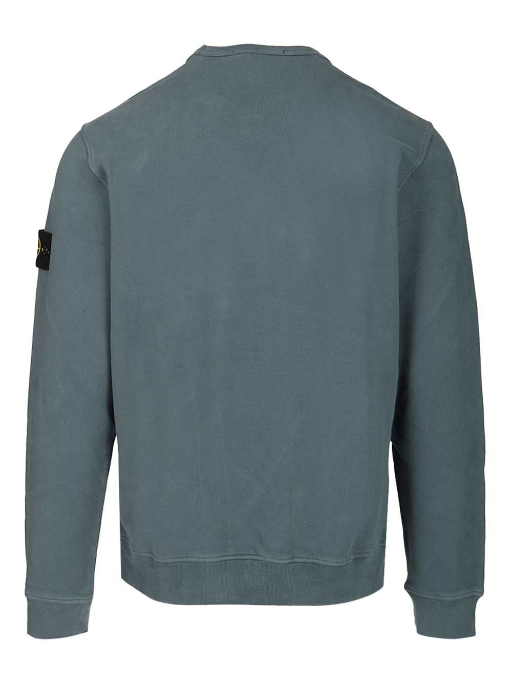 Organic Cotton Sweater Sweatshirts Green - 2