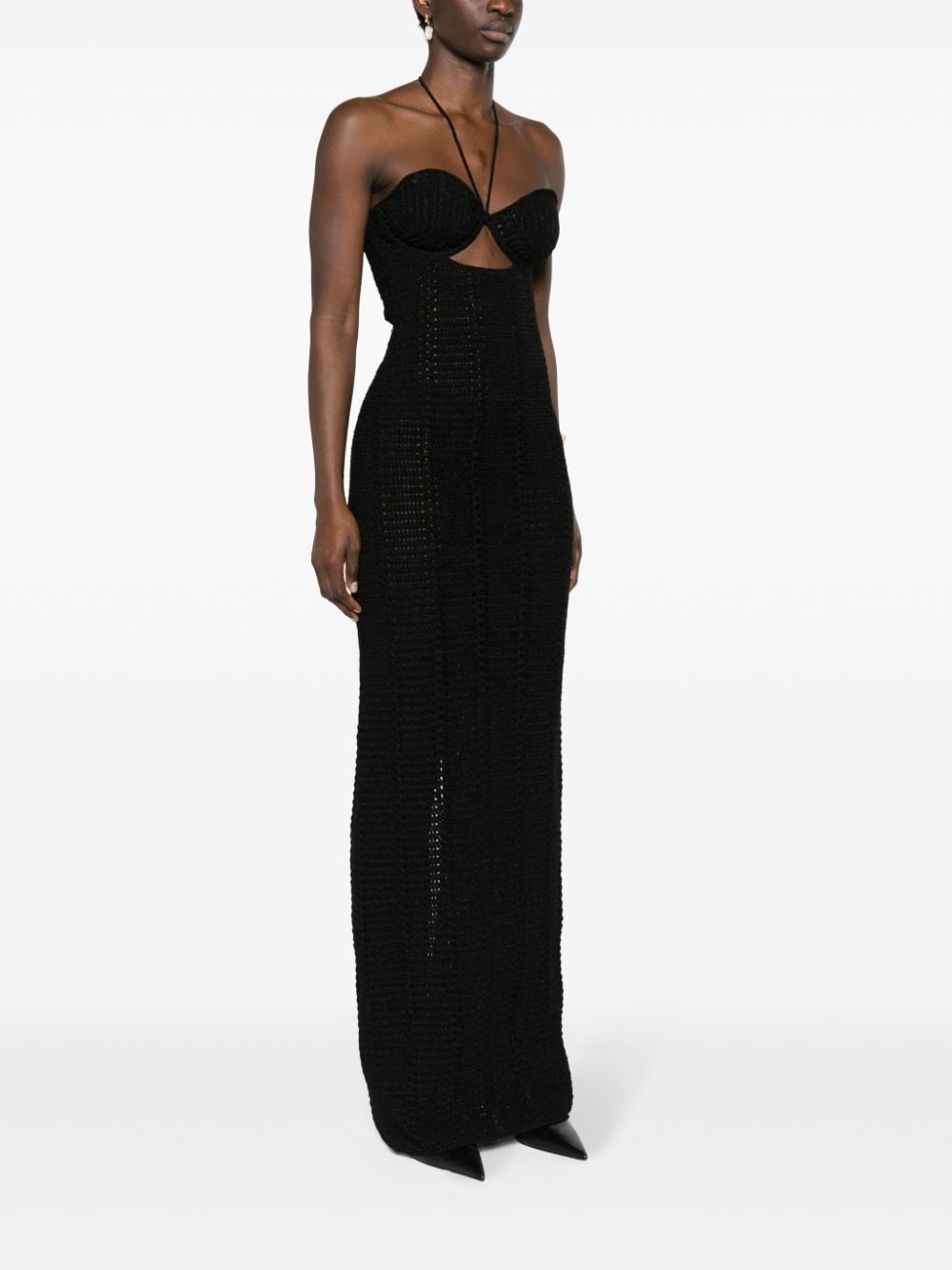 Bergen crochet-knit maxi dress - 3