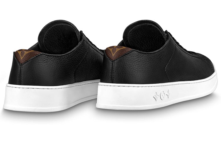 LOUIS VUITTON Resort Sneakers 'Black Leather' 1AA621 - 3