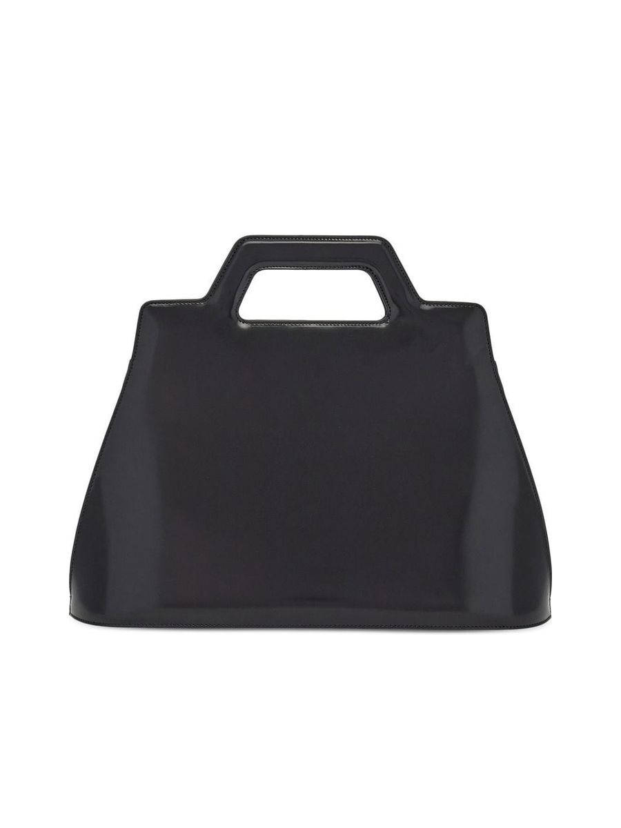 Gancini Leather Handbag - 2