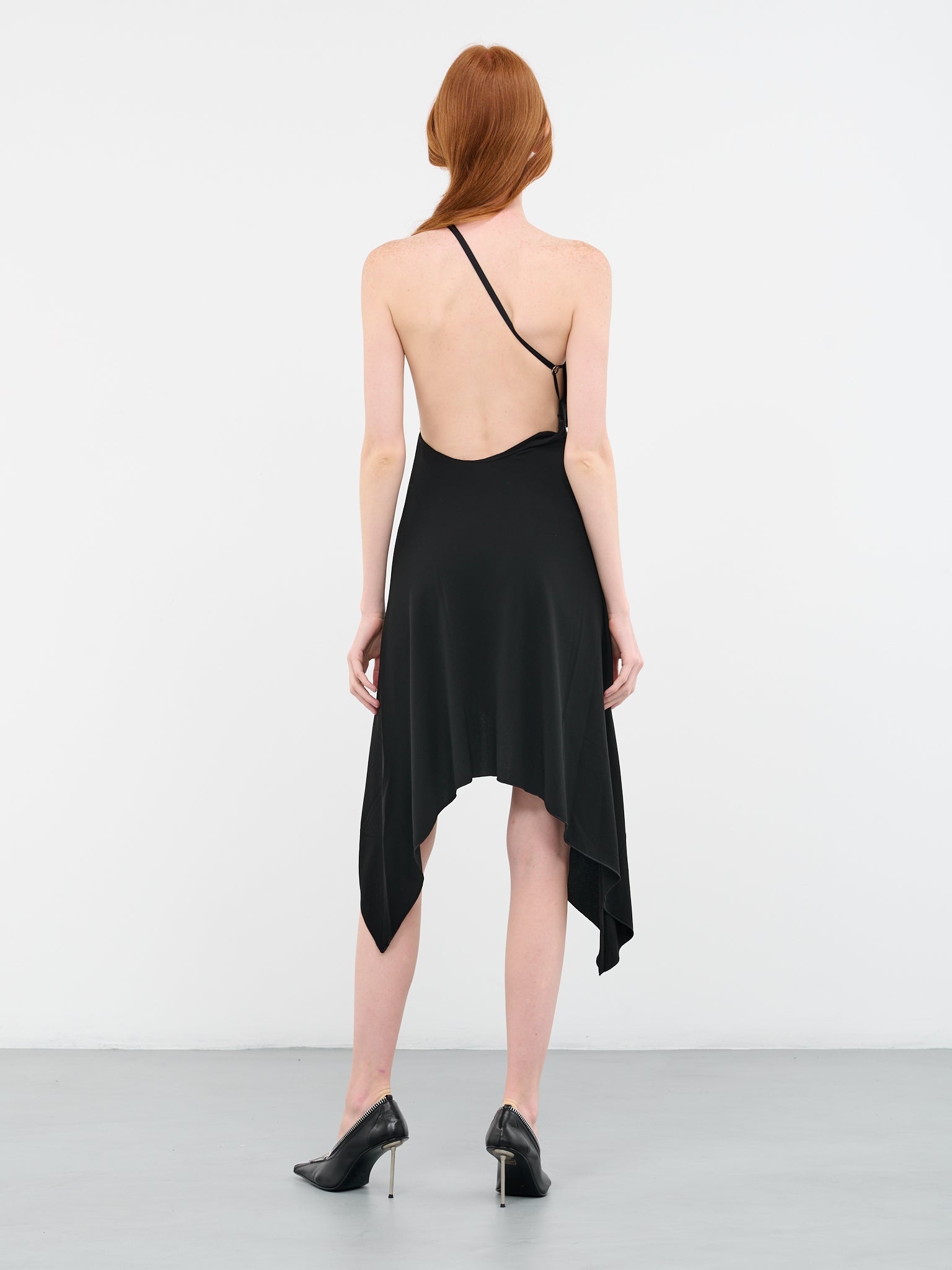 Asymmetric Mini Dress - 3