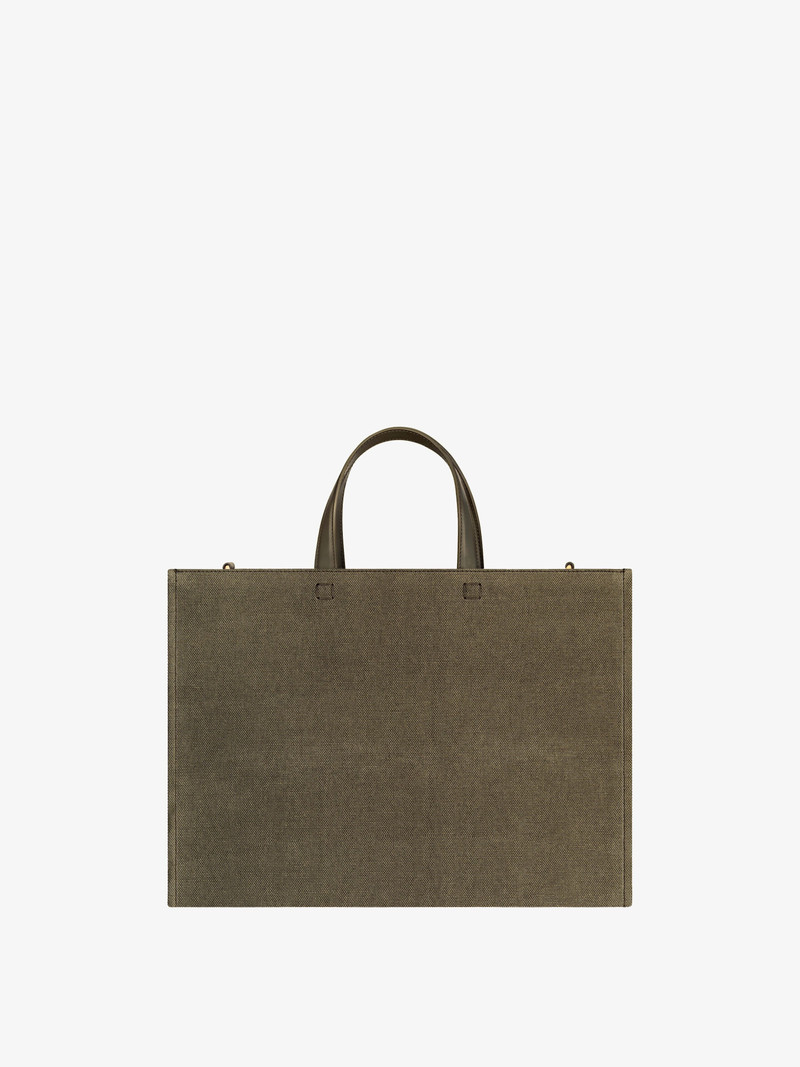 MEDIUM G-TOTE SHOPPING BAG IN CANVAS 4