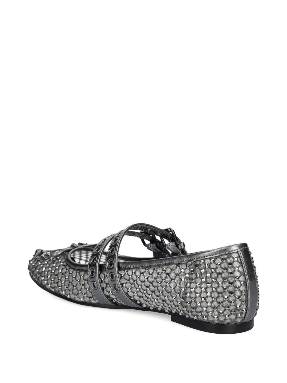 embellished buckle ballet flats - 3
