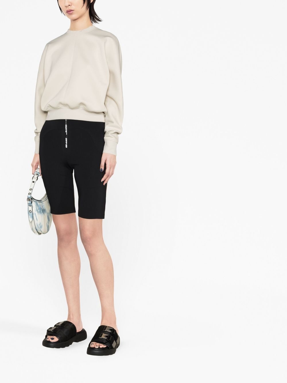 logo-print shorts - 2