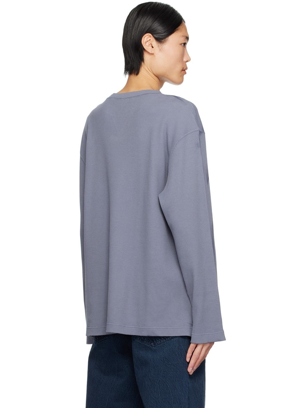 Blue Flame Long Sleeve T-Shirt - 3