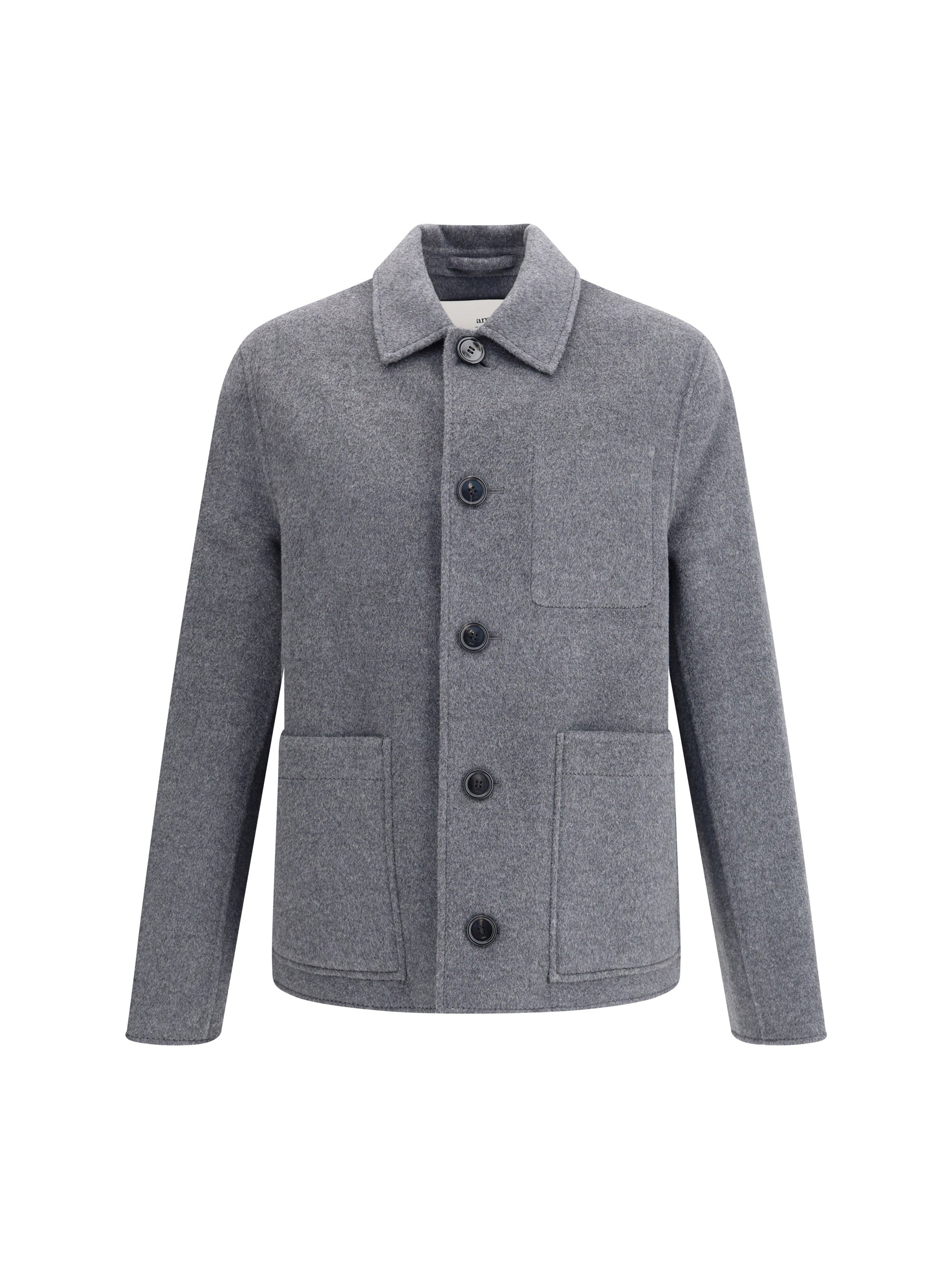 Ami Paris Men Blouson Boule Boutonne - 1