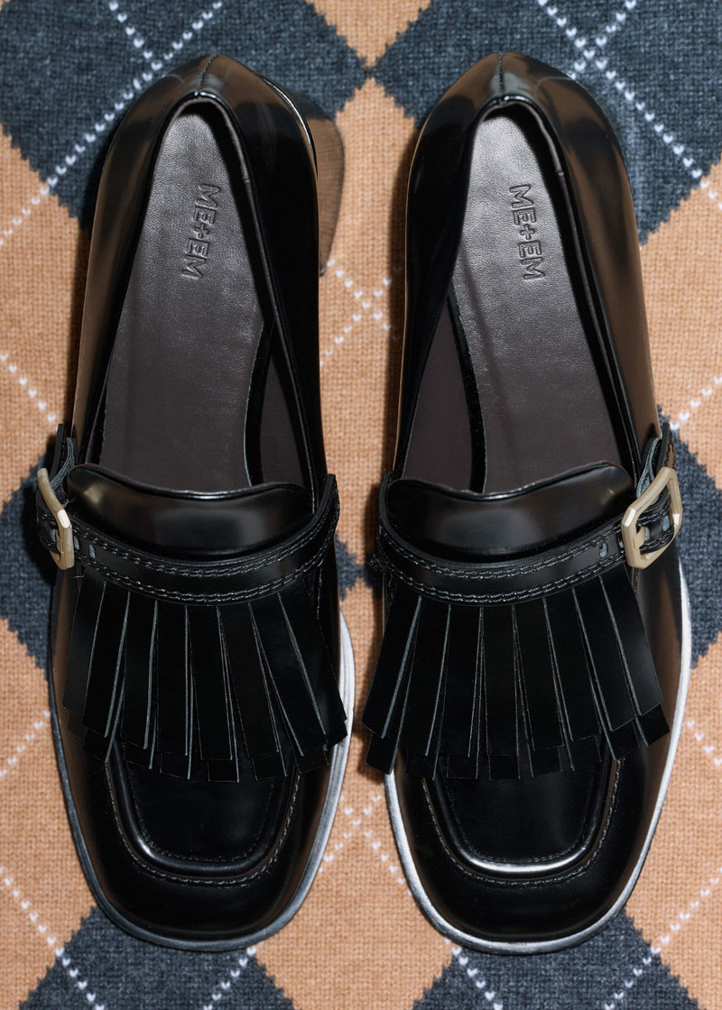 Block Heel Loafer 1