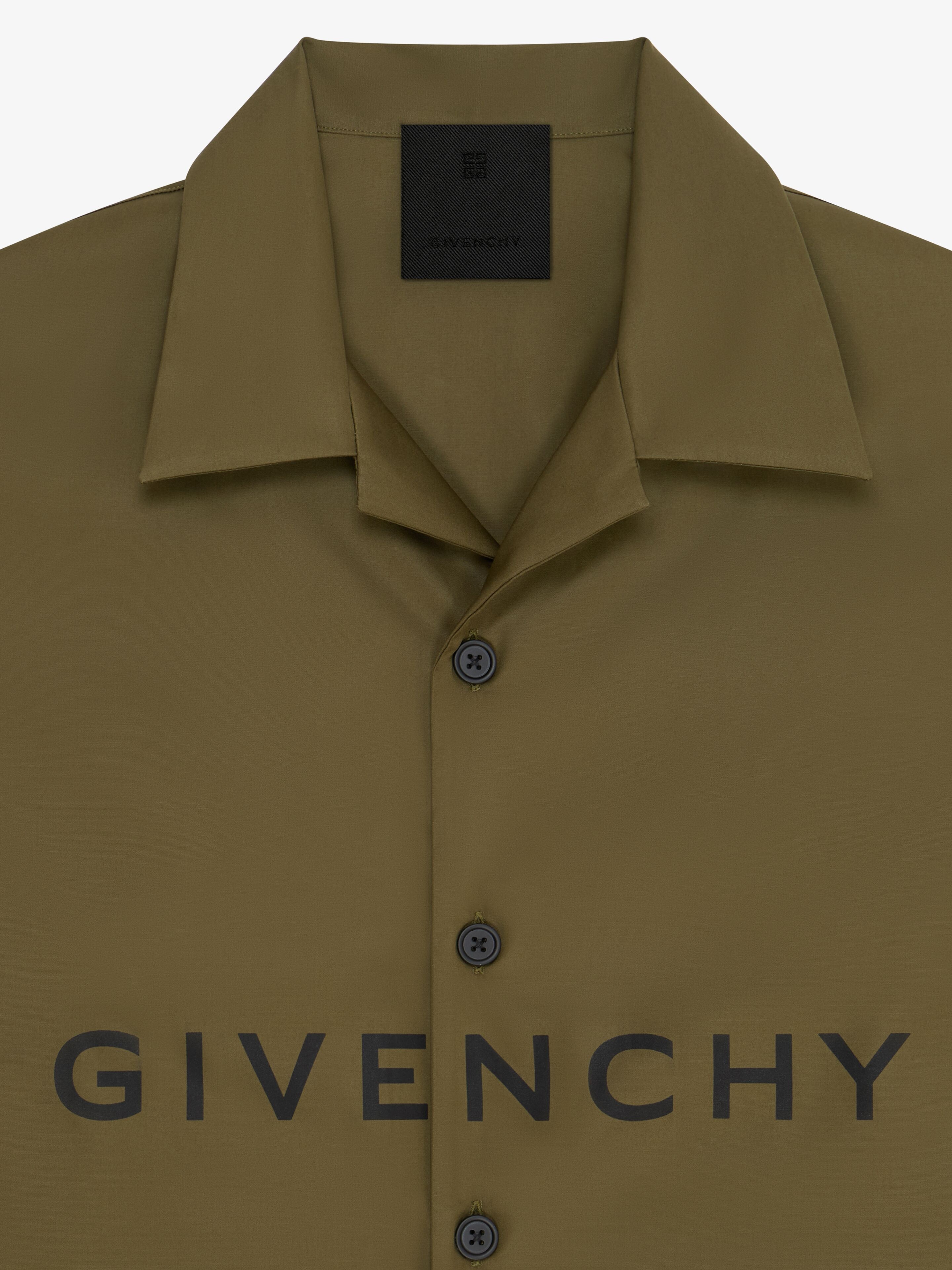 GIVENCHY BOXY FIT HAWAIIAN SHIRT IN POPLIN - 3