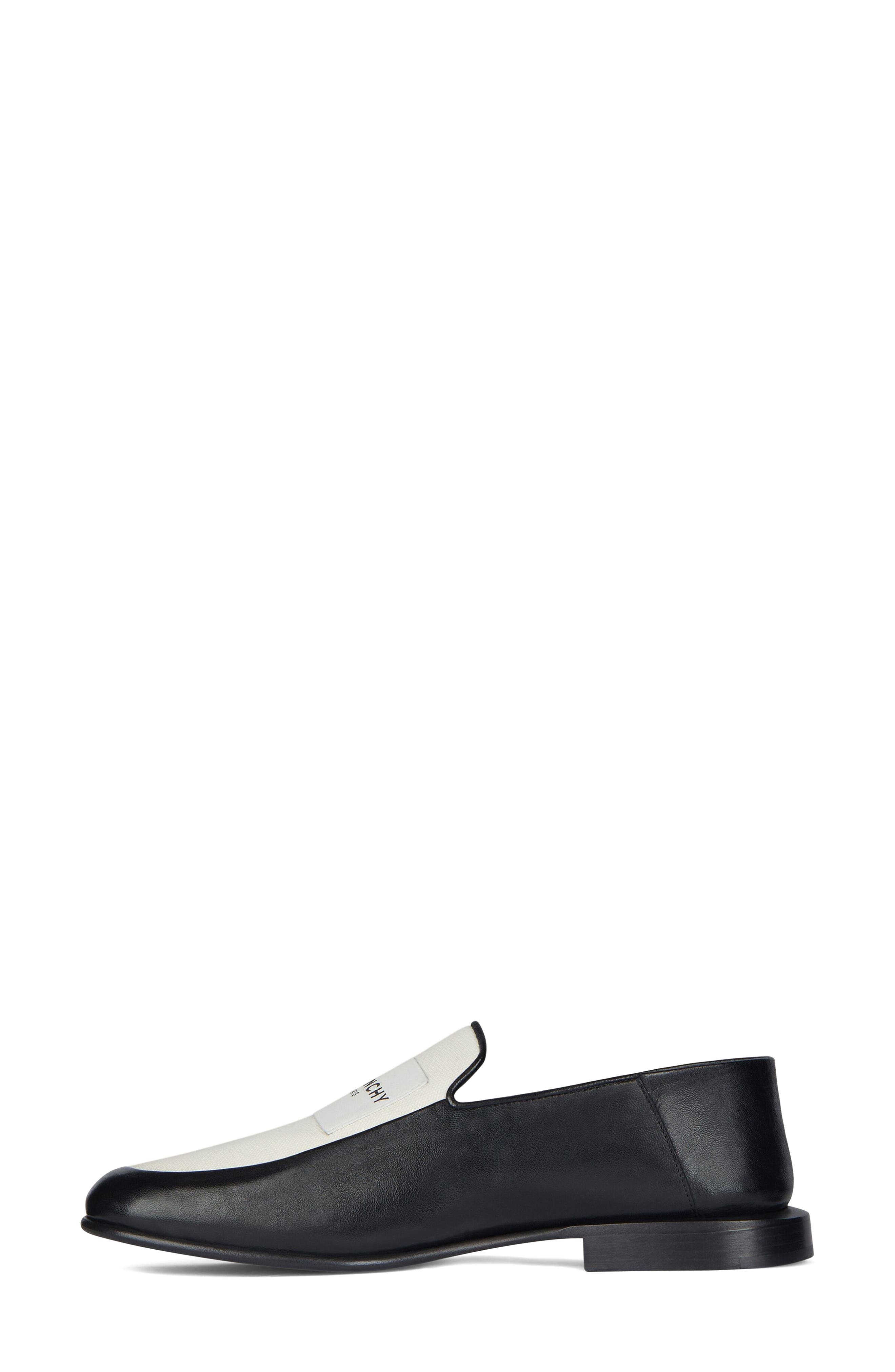 Givenchy Label Colorblock Convertible Loafer in Black/Natural at Nordstrom - 4