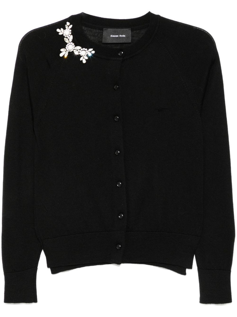 broken necklace cardigan - 1