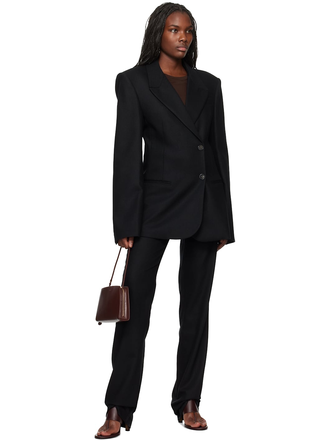 Black Morrison Crossover Blazer - 4