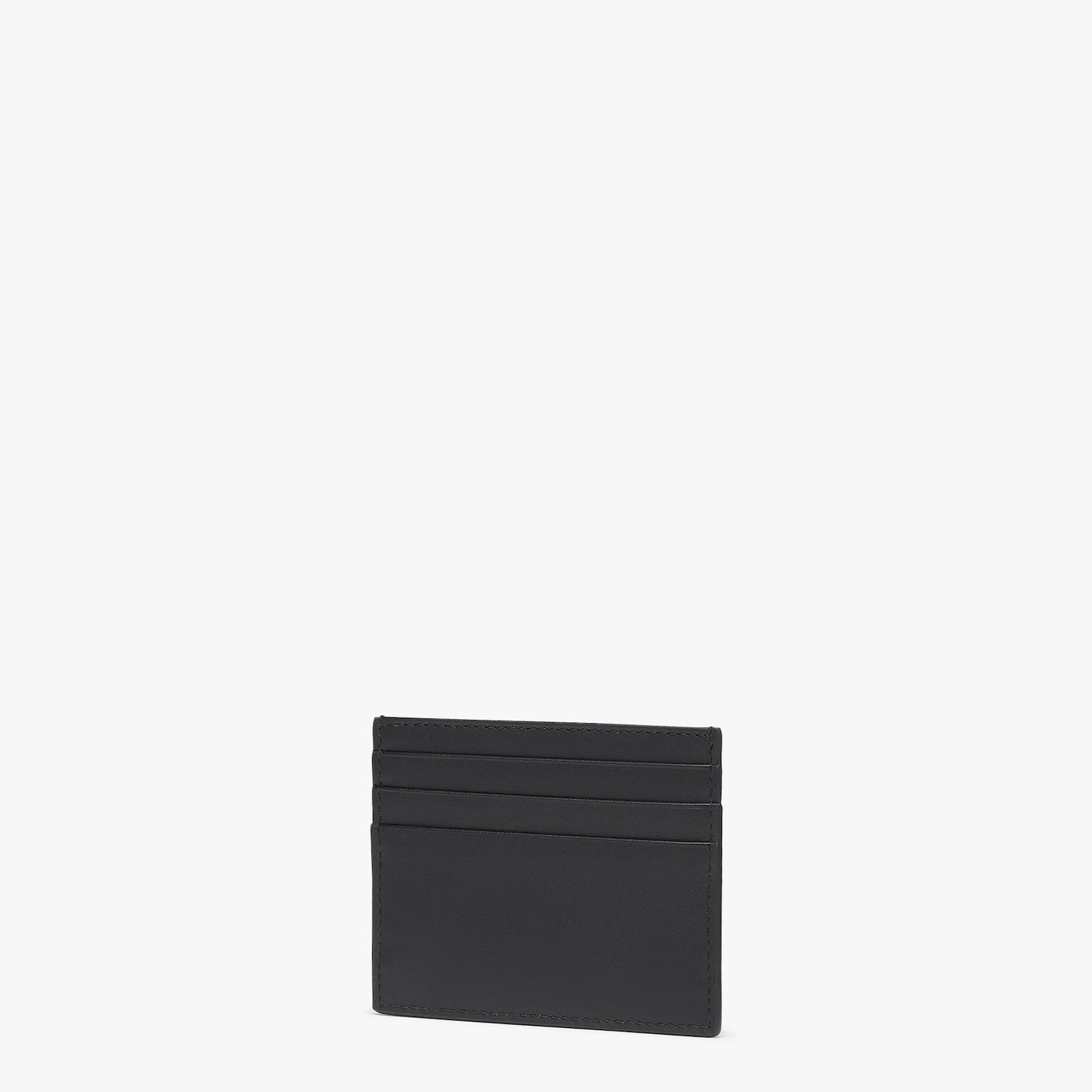 Black leather card holder - 2