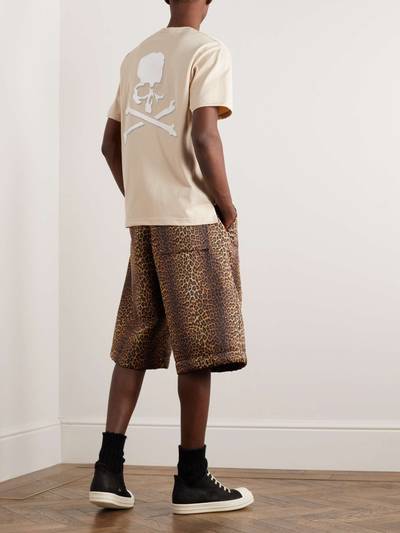MASTERMIND WORLD Glittered Logo-Print Cotton-Jersey T-Shirt outlook